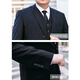 Mu Shi Lang plus fattening loose slimming large size men's suit business banquet groom groomsman thin suit dress