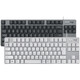 罗技 LOGITECH835有线机械键盘84键青红茶轴黑白色键帽游戏 K835红轴 黑色【原封盒装】_TTC轴_否_87