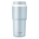 Lock Lock (Lock/Lock) erstmals Thermos Cup Damen Kaffeetasse Titanbecher Edelstahl begleitende Tasse Water Tasse Büro Titanium) Graues LHC3291gr 480 ml