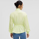 lululemon丨UV-Protective Women's Running Waist Drawstring Jacket LW3IKAS Yuanqi Yellow Green S