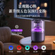 Intelligent cloud and mist viewing car aromatherapy machine for women, automatic aromatherapy spray for women's cars, quiet after the rain, car start and stop + second fragrance for the whole car + five-color ambient light