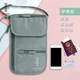 Sac d'identité personnalisé sac passeport sac de carte de voyage sac multifonction sac de billetterie aérienne portefeuille portefeuille mobile sac de téléphone mobile universel pour hommes et femmes verts 13 * 20,5 * 1
