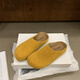 S.Sofea a émulé le cuir épais semelles Birkenstock Pantres pour les femmes enceintes atteintes d'une tendance rétro antidérapante 9226 BLUE 35