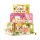 Bloques de construcción 2024 NUEVA serie de chicas House Villa Building Blocks Castle Hut Asamblea Puzzle de juguete Doble capa - Wangwang Apartment + Light [1048 partículas]