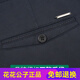 
Playboy (PLAYBOY) high-end pure cotton casual pants for men loose high waist middle-aged business middle-aged and elderly daddy summer thin long pants fashionable thin style 6629-20 dark blue near black elastic 29