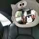 Safety seat observation mirror, in-car baby rearview mirror, reverse baby car mirror, children's reflective mirror, cognitive mirror. Please peel off the film before using Green Mickey.