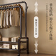 Yimo coat rack, floor-standing vertical dormitory clothes rack, bedroom-specific balcony clothes drying rack, parallel bar single layer