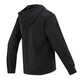 Nike (Nike) Chaqueta oficial para hombres Spring New Windbreaker Running Sportswear Fashion Stand Collar Semi-Zipper Jacket DQ4877-010 Negro S