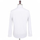 Haipaihaoyu Shirt à manches longues Molie Business Forme Formelle sans repasser Couleur solide de mariage Solide Mend Men's Wedding Top White CS3012 White L (170) [Recommandé 116-125jin [Jin est égal à 0,5 kg]]]