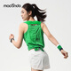 Macondo summer men and women running sports vest 3 generations thin breathable quick-drying training fitness sleeveless T-shirt top black-Men M