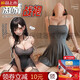 霏慕冰丝吊带裙纯欲风睡衣女款性感女款2025新款夏款高级感大 【3件装】6625吊带裙+6967秘书+67519 均码 【建议体重80-120斤】