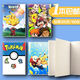 Fengqijia Pokemon Peripheral Anime Book Handbuch Soft Copybook Hausaufgabenbuch Geschenk Pokémon Notebook Brown 1391