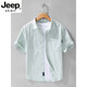 Jeep Spirit haut de gamme à rayures à manches courtes à manches courtes japonaises