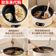 Fat Donglai Yangma Germany's new Yuanyang electric hot pot household multi-functional all-in-one dual-control Yuanyang pot greatly thickened 7L large capacity - Yuanyang electric hot pot (5-9 people) 7 inches