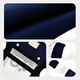 WCZ German strap baby goes out simple small premonth-year-old hug style dual-purpose baby holding the baby horizontally and liberates the baby with both hands Dark blue [0-36 months] Breathable net style