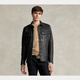 Polo Ralph Lauren Spot Retro Sheepskin Leather Shirt Jacket Men's Polo Ralph Lauren/Ralph Lauren Spot YD057 M