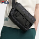Fila [Black Warrior] Fila Crossbody Bag Sac masculin 2025 AUTOMNE NOUVELLE VIEUX FLOORS LETUILLE LECTURE EAU-REPELLANTE SAGLE SPILERY SLIPERY en noir - BK XS