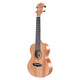 Kaka Kaka Vancouver ukuléle KUC25D Modèle pour filles débutants de 23 pouces de guitare en passant avec le tuner noir | Pêche en fleur de fleur en bois de bois Vancouver couleur 23 pouces