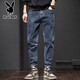 Playboy Jeans pour les pantalons masculins minces d'été américains pour hommes pantalons décontractés en ligne droite lâche pour le 6621 noir [Summer Thin] 33 (2 pieds 6) recommandés 140-150 Jin [Jin est égal à 0,5 kg]