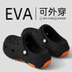 
Anshangfen medical operating room slippers men's summer outdoor hole shoes 2025 new anti-odor and anti-slip foot arch support sandals black [Tyre anti-slip shading, long-term standing without fatigue] 42 -43 suitable for 41-42 (inner length 260mm)