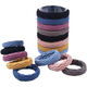 Million sales thick high elastic basic hair band Korean style simple hair tie towel headband 30 pieces