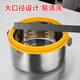 Zhewei en acier inoxydable 2 couches Isolation Boîte à lunch à grande capacité Bodet Hands Handd Soup Bodet Adulte Rice Bucket Soup Pot SN4877 3L Jaune (201 Material)