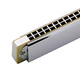 Tongboo Tombo Japonais Tongbao harmonique 6624S Modèle de collection All Metal Copper Grid Version 24-Hol Polyphon C-Tuning Harmonic Genuine C-Tuning [Recommandé pour les débutants] 200 manuels de papier