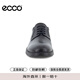 ECCO business leather shoes for men, Derby shoes, lightweight mixed 520304 black, 41 as a gift for boyfriend