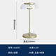 
Excellent Nordic simple postmodern light luxury desk lamp designer bedroom bedside lamp feel living room decorative glass creativity. Press Chocolate color S1049 model