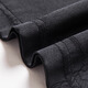 EGW International Luxury Brand Forteed Forte Forting Men's Summer Fashion Dark Pattern Thin Thin Half-Belied Casual Base Room DS13 Black L (50)