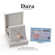 Dara 18k gold pearl pendant young necklace natural pearl pendant single piece for mother's birthday gift for girlfriend