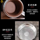 CANPOGAD Yixing authentic purple sand cup with handle purple sand tea cup office cup men's health tea cup for elders gift cup one tea warehouse not recommended