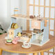 Kinderhause Eis Ice Cream Shop Make Salbing Machine Girls Spielzeug echte Küche 3-6 Jahre alte Kindergarten YLB Kaffeemaschine