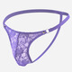 TTPMER Transparent en maille transparente et en pp exposé à la hanche Trendy et créatif Men de sous-vêtements pour hommes sexy et séduisants T-trousseurs en T-Jeais (veuillez noter ou payer le paiement et le contacter l'enregistrement 3 éléments S