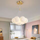 Salon LED Restaurant principal Nordic Creative Cream Style Chandelier Chandelier Plafon de plafond Ensemble de maison de maison entièrement