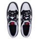 Nike (Nike) Chaussures officielles du magasin de navires de navigation Nouveau style rétro Dunk Low Lightweight Shoes Low Top Fashion Casual Chaussures HJ9202-001 / noir, blanc et bleu / nouvellement lancé 37,5