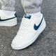Nike (Nike) Herrenschuhe 2025 Autumn Sports Schuhe Court Board Schuhe tragen resistente top top fashion komfortable atmungsaktiven Freizeitschuhe HQ4867-101 43 (innere Länge 275 mm)