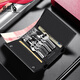 Kangaroo (DAISHU) key bag new leather coin wallet men's large capacity multi-function key clip men's storage bag card bag black