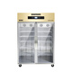 Lingxiansheng entièrement automatique du yogourt fermentation de la machine et réfrigération intégrée entièrement automatique du riz fermentation du vin fermentation de fer de fermentation de yogourt armoire à grande capacité de la salade de fruits de yogourt de réfrigération armoire à affichage commercial 800 litres de refroidissement super à vitesse [rack de couches en acier]