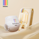 Bebebus [super pantalones] pantalones de pañales pantalones niños pequeños para bebé recién nacido transpirable ultra delgada 2xl 1 paquete 4 piezas [paquete de experiencia]