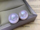 Libiao natural freshwater Edison large pearls are comparable to Australian white, perfectly round and slightly blemished mirror particles with holes diy earrings pendants, mirror light and slightly blemished front flawless one and a half holes 11-12mm