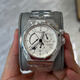 [SEGUNDA 99 NUEVO] VACHERON CONSTANTIN 47450 42-Dimensional y Sea Series 42 Diameter Date Fase Fase Pantalla de reserva de energía Pantalla Automática de acero inoxidable Reloj Cinturón de acero de disco blanco 47450/B01A-9226 Mesa única