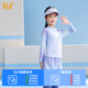361 Chambre de maillot de bain pour enfants Girls longs Pantalons longs Split Split Children d'âge d'âge moyen Adolescents Junior School Élèves