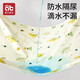 AIBEDILA Baby Orine Separador Algodón puro Un tipo impermeable Breatable Breathed Beat Care Cuidado Niños durante la noche Catchel [dos piezas] Algodón puro 50*70 cm-dinosaurio + ardilla