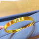 Le bracelet en or pur jaune 9999 9999 pour le nouveau bracelet en or solide en diamant de la mode pour femmes pour 62 diamètre intérieur adapté à 110-120 Jin [Jin est égal à 0,5 kg] porte 16 grammes [comptoir] 15888 yuans