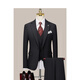 
TPZBWG high-end brand suit suit set for men 2025 new business casual groom wedding dress three-piece dark gray two-piece M