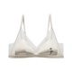 Embry's counter new product mesh splicing mulberry silk triangle cup underwear women's French thin bra EB00991 silk original color SBG XL