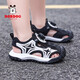Sandalias de punta de niños Summer 2025 Nuevas zapatillas de playa para niños Medium grandes para niños Sandalias de deportes de SOLP SPORT SOLO TBDK983 NEGRO 32 Longitud de zapatos 20.5cm
