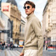 Mr. Bu Stand Collar Doppel Reißverschluss Wolle Strickjacke 2025 Herbst Raglan Sleeve Doppelpockt Jacket Männer Clearance Bronze Grün L (175)