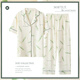 Langsha Mom Pure Cotton Pyjamas Damen Sommer Kurzarmhose dünne Baumwollsommer-Sommer-Größe losen Heimkleidung Set Q9930 M Empfohlen 80-105jin [Jin ist 0,5 kg]
